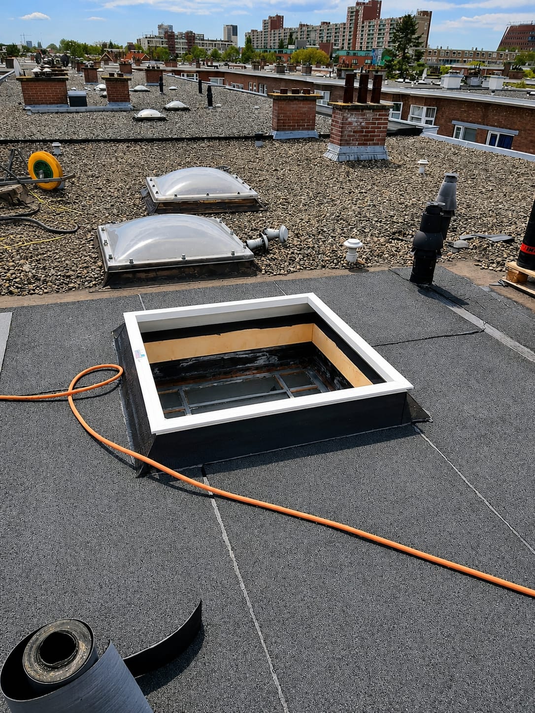 Martis Dakonderhoud — Plat dak bitumen